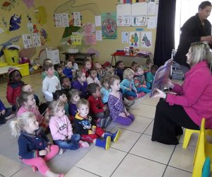 Gansies word deur Bib besoek